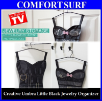 Umbra Little Black Corset Jewelry Belt Organizer
